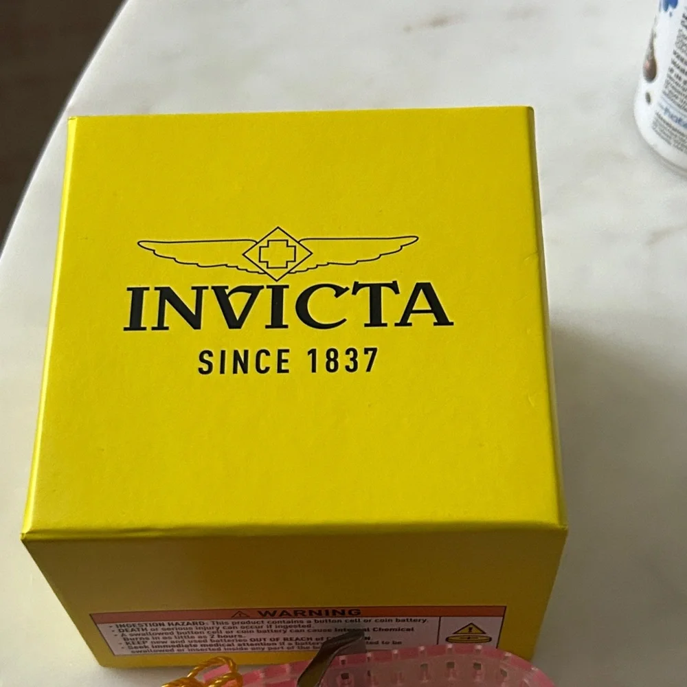 Invicta Transparent‎ Pink Smartwatch